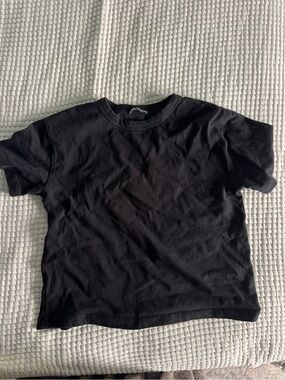 Classic Black Crewneck T-Shirt